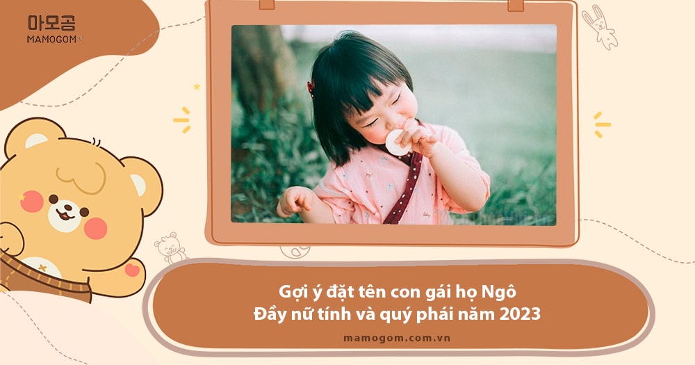 Đặt tên con gái họ Ngô