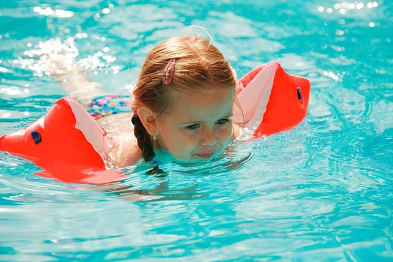 Phao tay tập bơi dành cho trẻ từ 2-3 tuổi